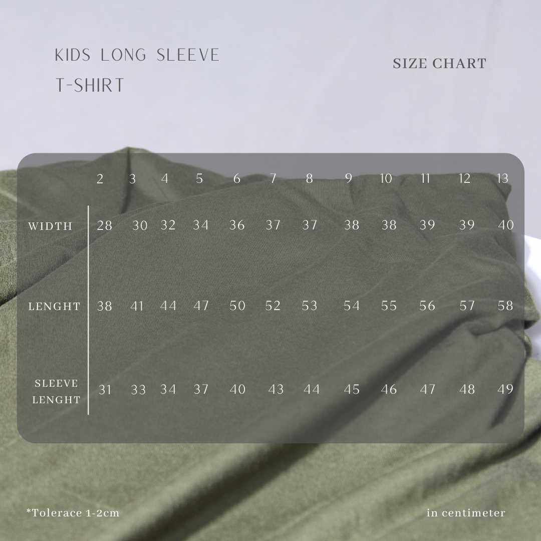 KIDS LONG SLEEVE BASIC T-SHIRT